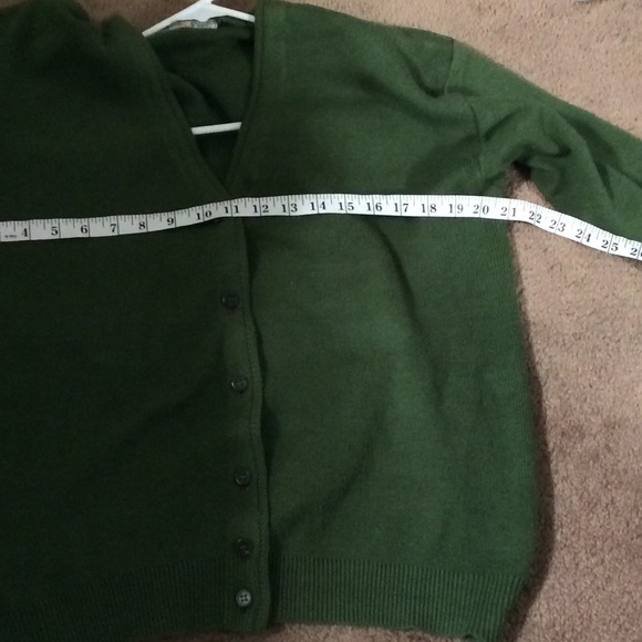 Olive Green Sweater - Picture 8 of 10